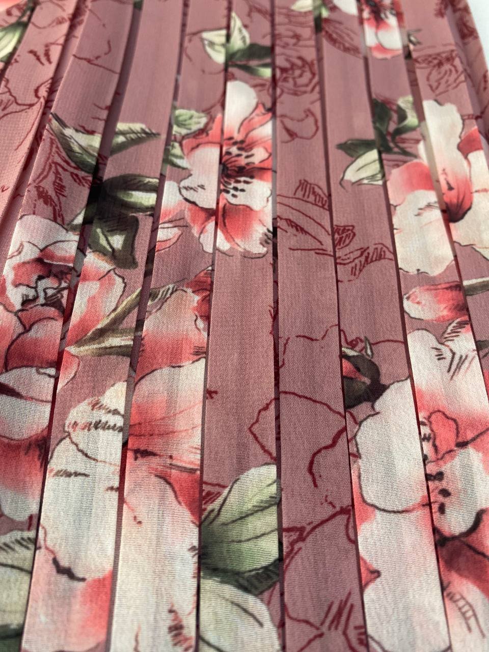 Çiçekli Plikaşe Plise